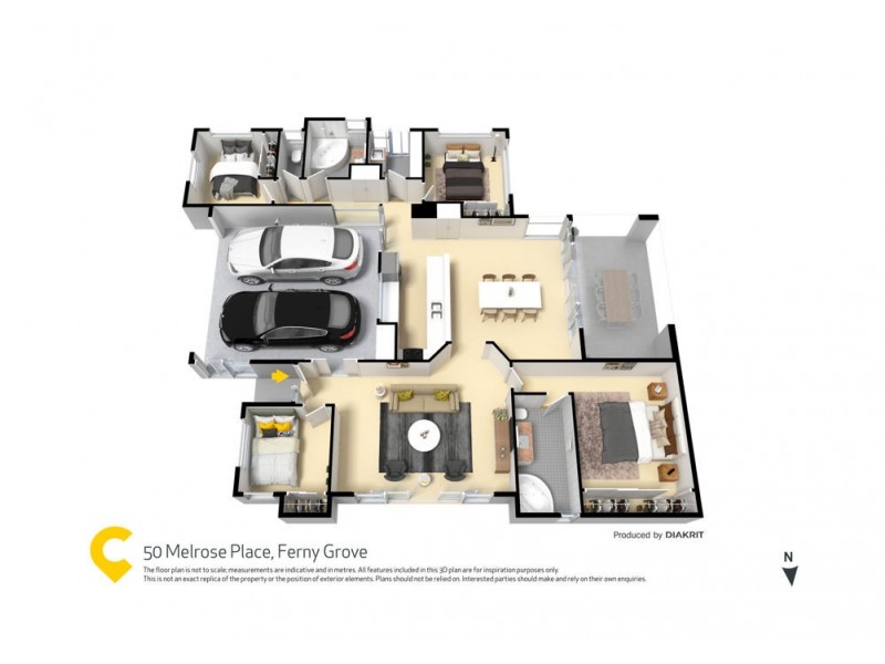 50 Melrose Place, Ferny Grove QLD 4055 Floorplan