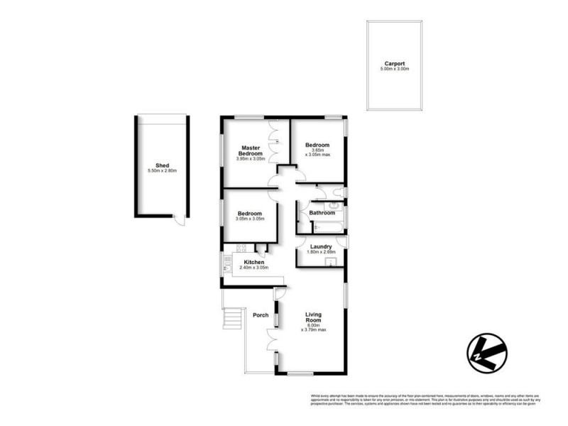 7 Elaine Street, Bracken Ridge QLD 4017 Floorplan