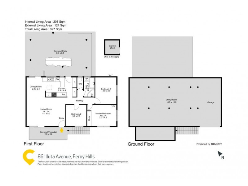 86 Illuta Avenue, Ferny Hills QLD 4055 Floorplan