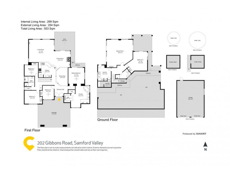 202 Gibbons Road, Samford Valley QLD 4520 Floorplan