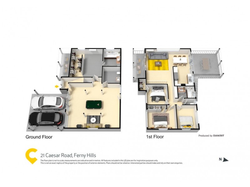 21 Caesar Road, Ferny Hills QLD 4055 Floorplan