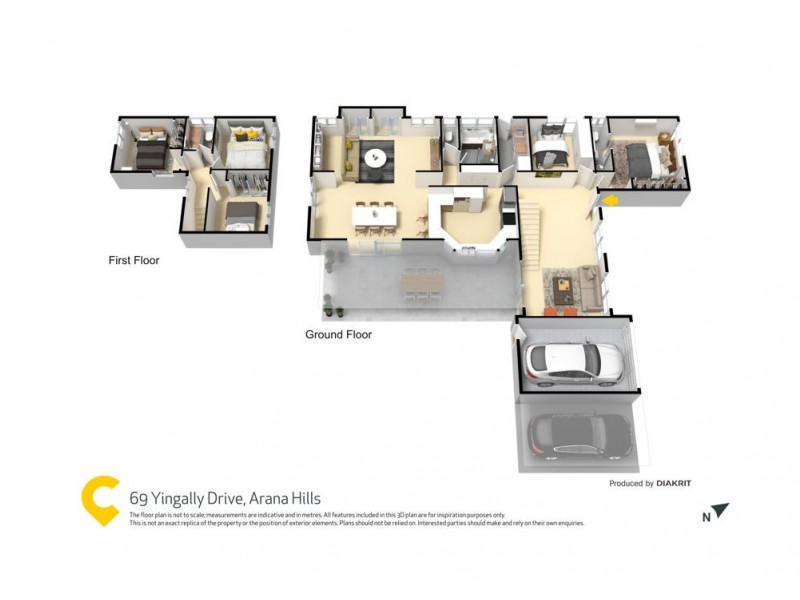 69 Yingally Drive, Arana Hills QLD 4054 Floorplan