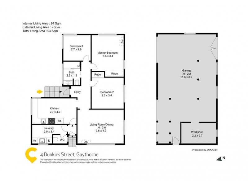 4 Dunkirk Street, Gaythorne QLD 4051 Floorplan