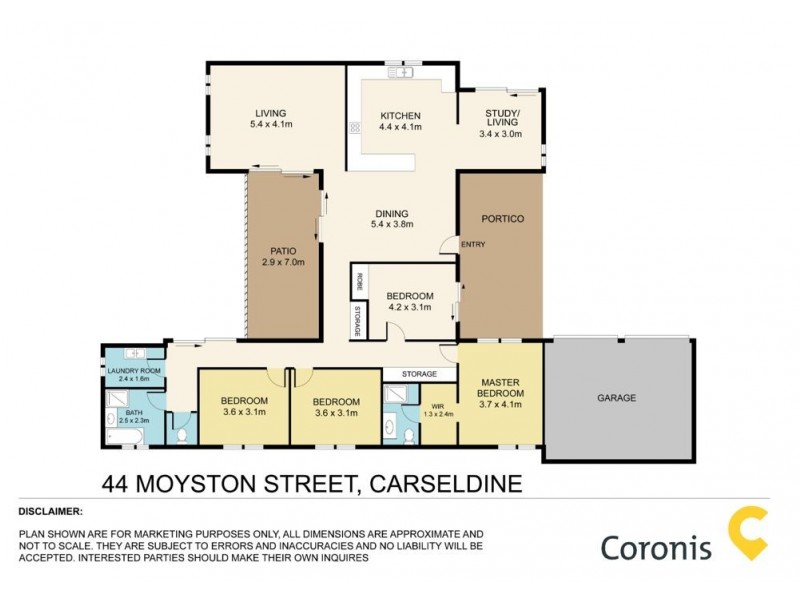 44 Moyston Street, Carseldine QLD 4034 Floorplan