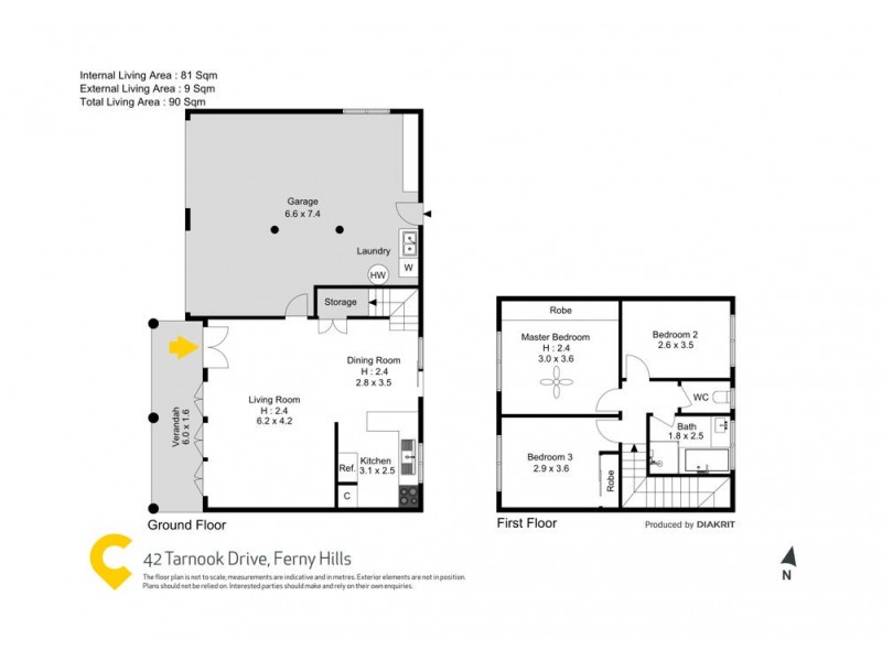 42 Tarnook Drive, Ferny Hills QLD 4055 Floorplan