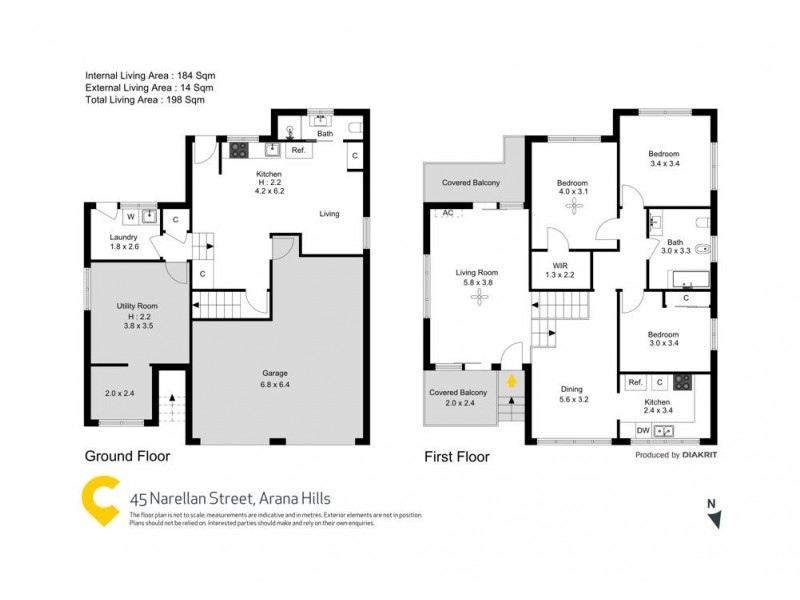 45 Narellan Street, Arana Hills QLD 4054 Floorplan
