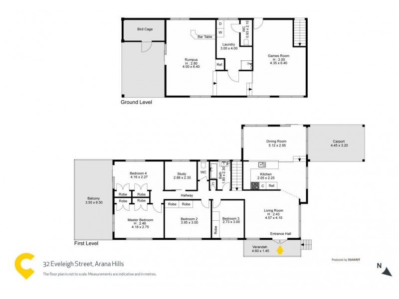 32 Eveleigh Street, Arana Hills QLD 4054 Floorplan