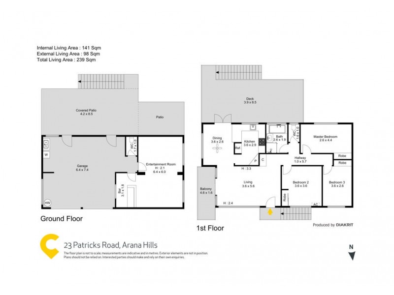23 Patricks Road, Arana Hills QLD 4054 Floorplan