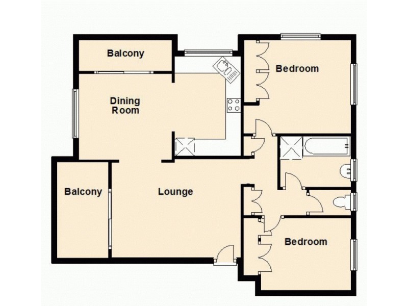1/29 Kate Street, Alderley QLD 4051 Floorplan
