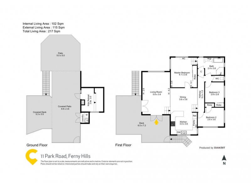 11 Park Road, Ferny Hills QLD 4055 Floorplan