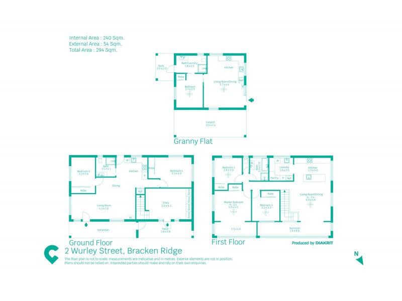 2 Wurley Street, Bracken Ridge QLD 4017 Floorplan