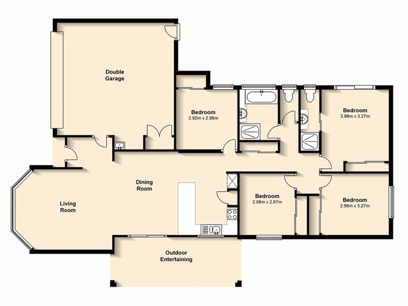 3 Egret Place, Taigum QLD 4018 Floorplan