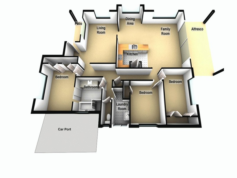 6 Jabiru Place, Zillmere QLD 4034 Floorplan