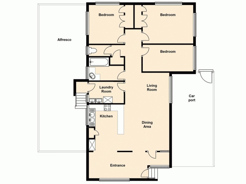 46 Hodgson Street, Zillmere QLD 4034 Floorplan