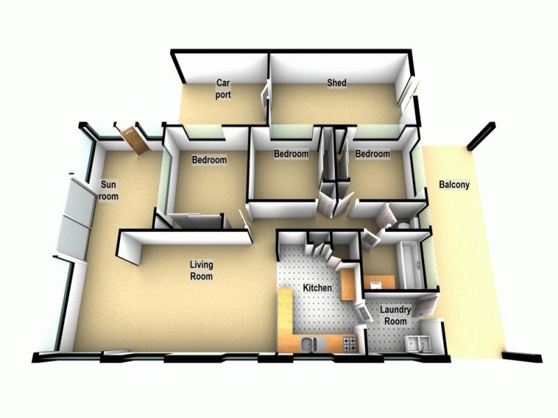126 Marsden Road, Kallangur QLD 4503 Floorplan