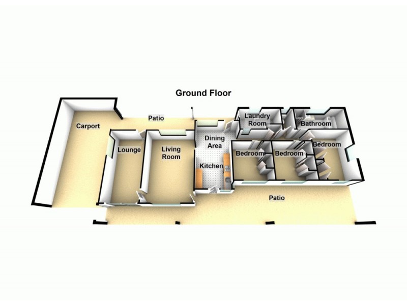 1 Sunfield St, Geebung QLD 4034 Floorplan