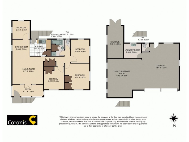 50 Corowa Street, Wavell Heights QLD 4012 Floorplan