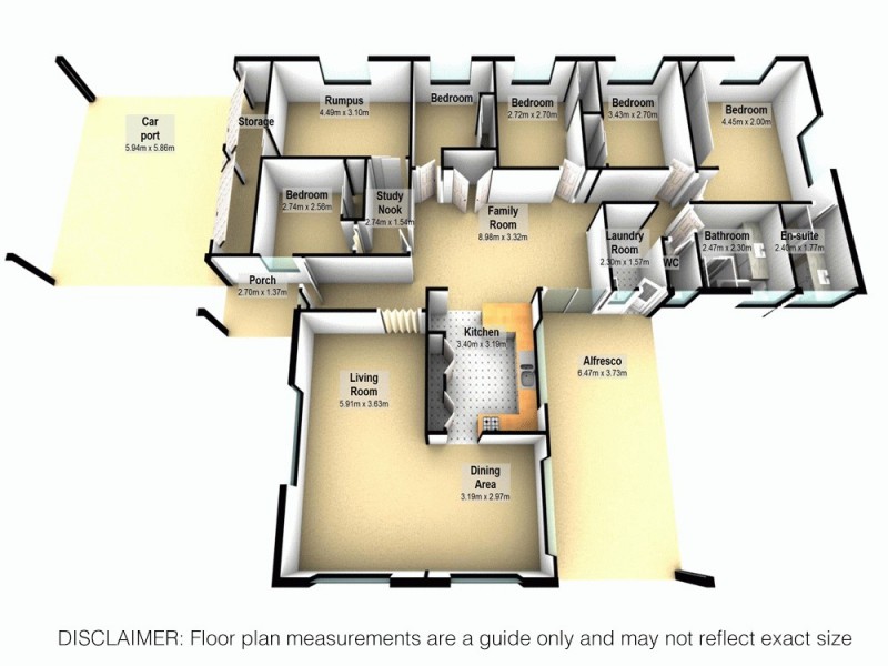 36 Horn Road, Aspley QLD 4034 Floorplan