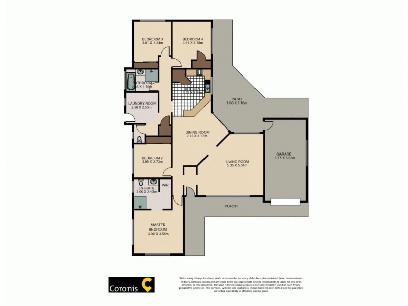 8 Daffodil Close, Zillmere QLD 4034 Floorplan