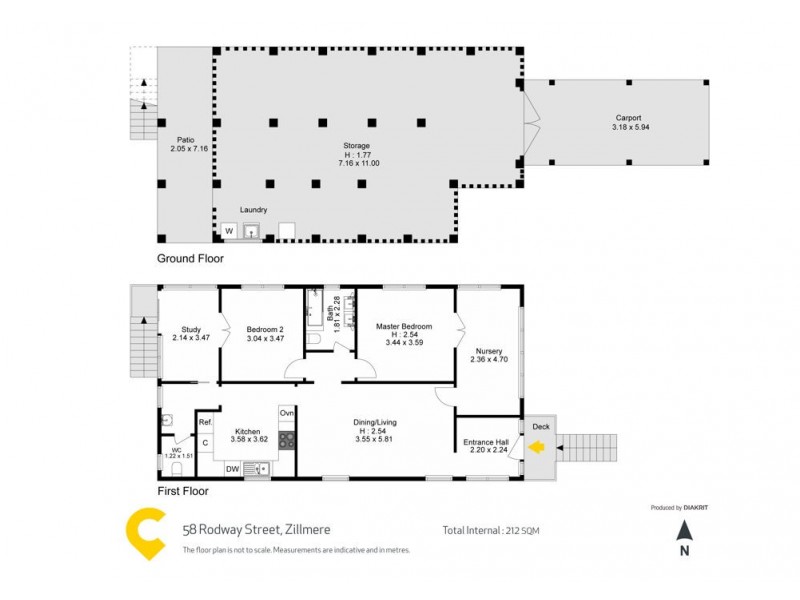 58 Rodway Street, Zillmere QLD 4034 Floorplan