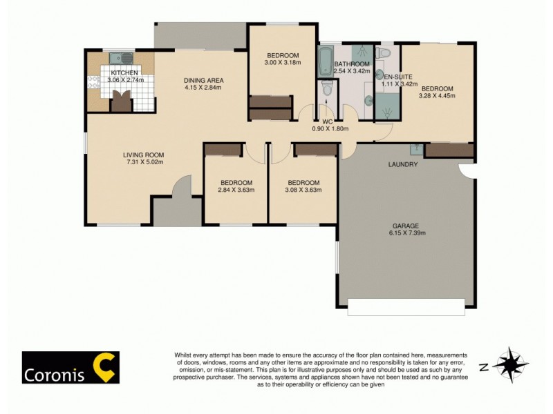 5 Annesley Crescent, Boondall QLD 4034 Floorplan