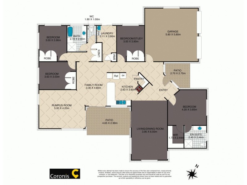 45 Coolabah Crescent, Bridgeman Downs QLD 4035 Floorplan
