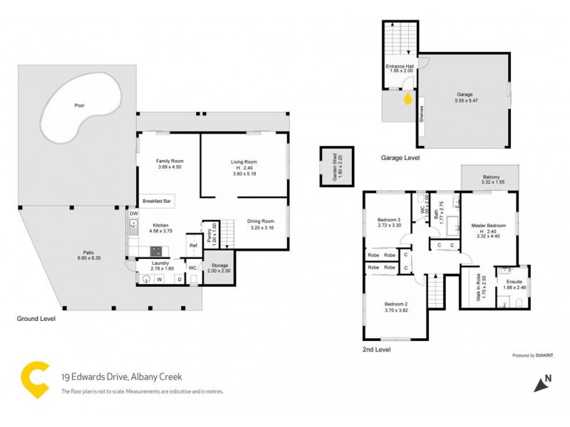 19 Edwards Drive, Albany Creek QLD 4035 Floorplan