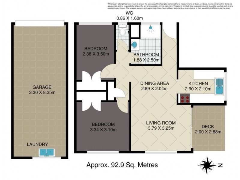 3/93 Wallace Street, Chermside QLD 4032 Floorplan