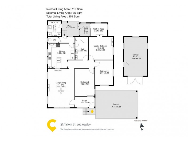33 Talwin Street, Aspley QLD 4034 Floorplan