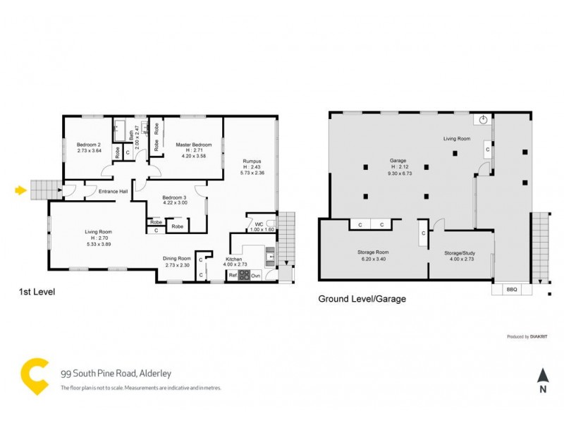 99 South Pine Road, Alderley QLD 4051 Floorplan