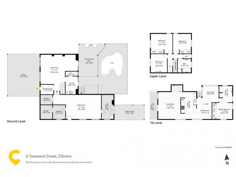 31 Swanwick Street, Zillmere QLD 4034 Floorplan