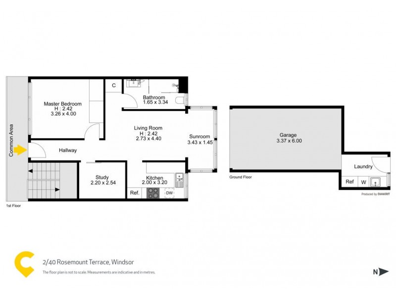 2/40 Rosemount Terrace, Windsor QLD 4030 Floorplan