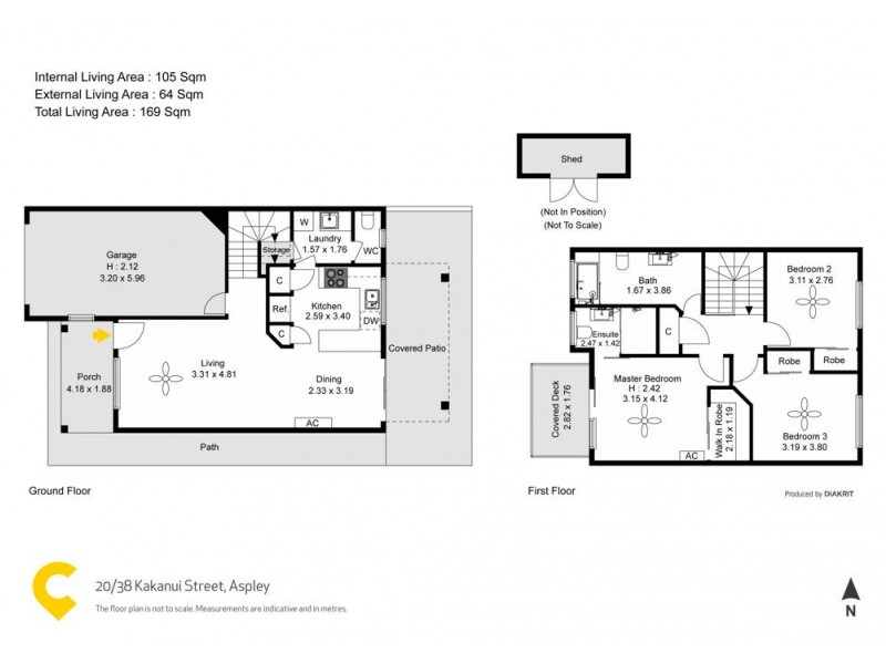 20/38 Kakanui Street, Aspley QLD 4034 Floorplan