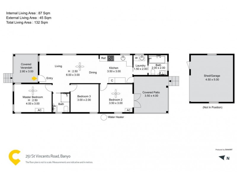 251 St Vincents Road, Banyo QLD 4014 Floorplan
