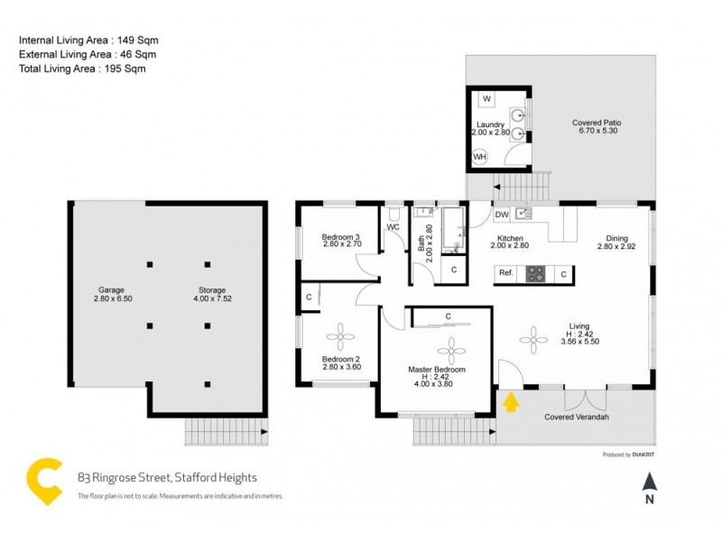 83 Ringrose Street, Stafford Heights QLD 4053 Floorplan