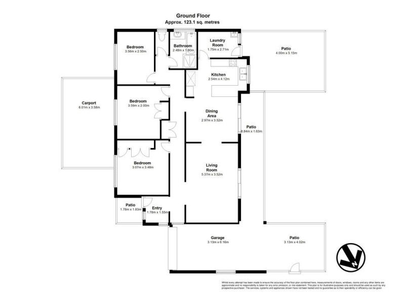 8 Arnica Crescent, Bald Hills QLD 4036 Floorplan