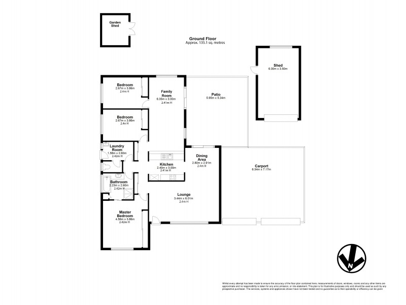 13 Sean Street, Boondall QLD 4034 Floorplan