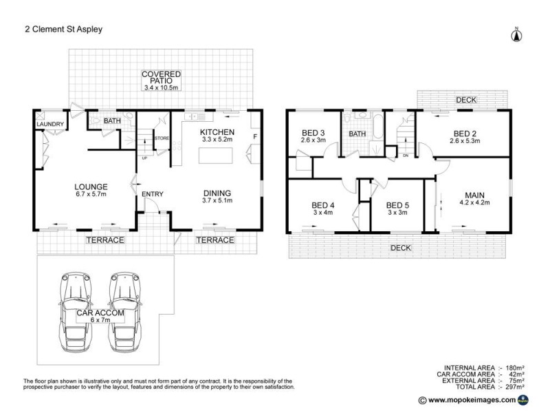 2 Clement Street, Aspley QLD 4034 Floorplan