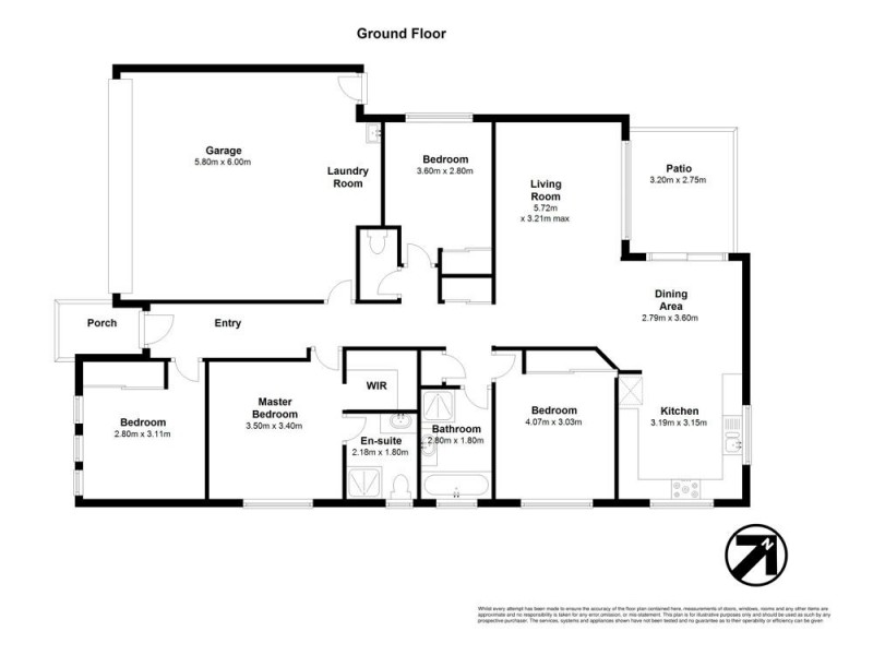 25 Windjana Crescent, Fitzgibbon QLD 4018 Floorplan