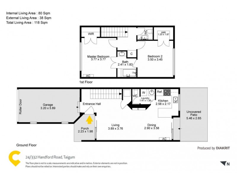 24/332 Handford Road, Taigum QLD 4018 Floorplan