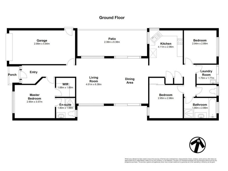 8 Camphor Laurel Close, Fitzgibbon QLD 4018 Floorplan