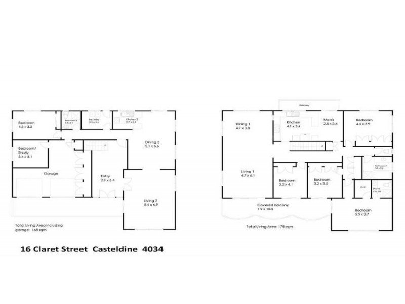 16 Claret Street, Carseldine QLD 4034 Floorplan