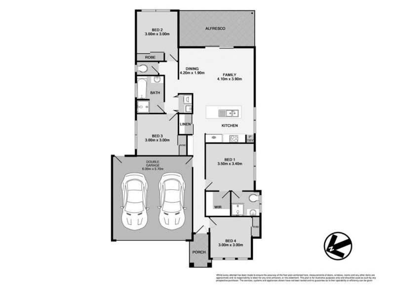 26 Coggins Street, Caboolture South QLD 4510 Floorplan