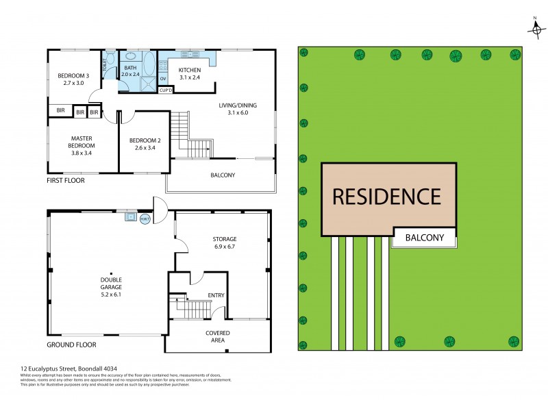 12 Eucalyptus Street, Boondall QLD 4034 Floorplan