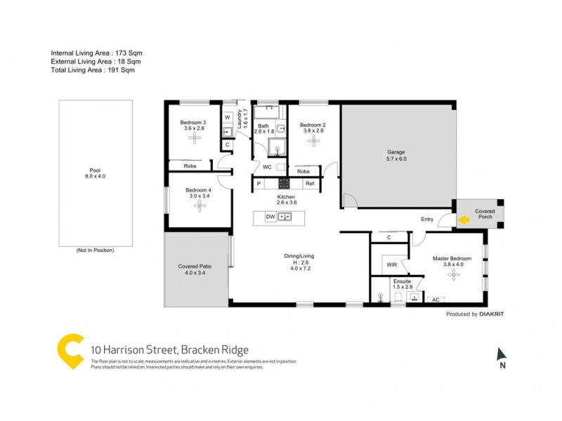 10 Harrison Street, Bracken Ridge QLD 4017 Floorplan