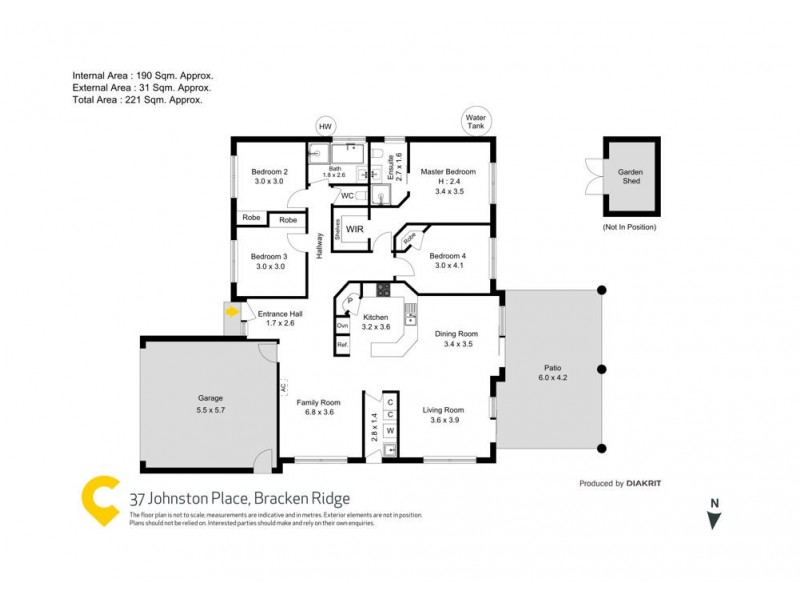 37 Johnston Place, Bracken Ridge QLD 4017 Floorplan