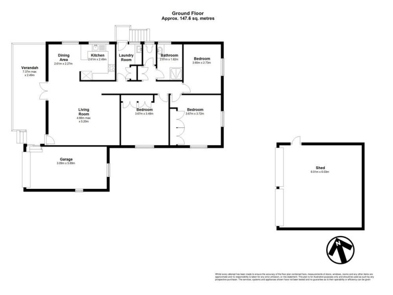 9 Vermont Street, Aspley QLD 4034 Floorplan