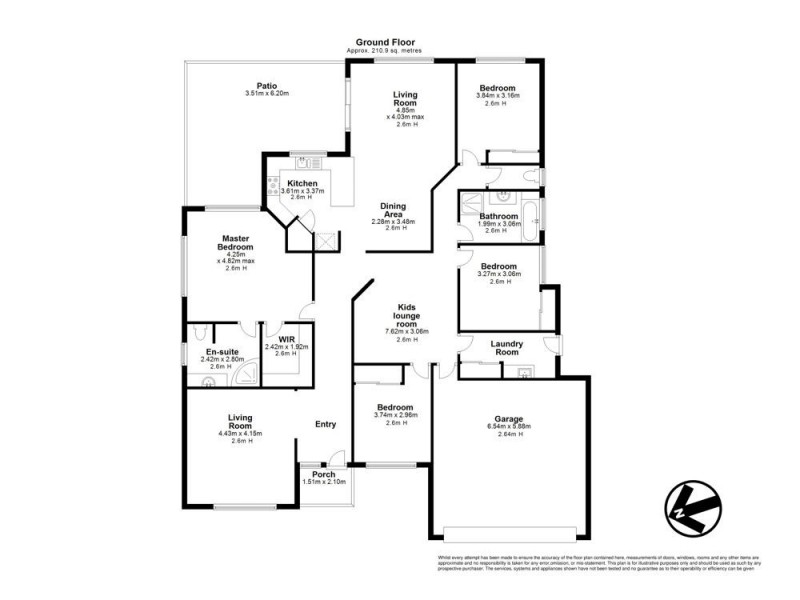 11 Ladbroke Close, Carseldine QLD 4034 Floorplan