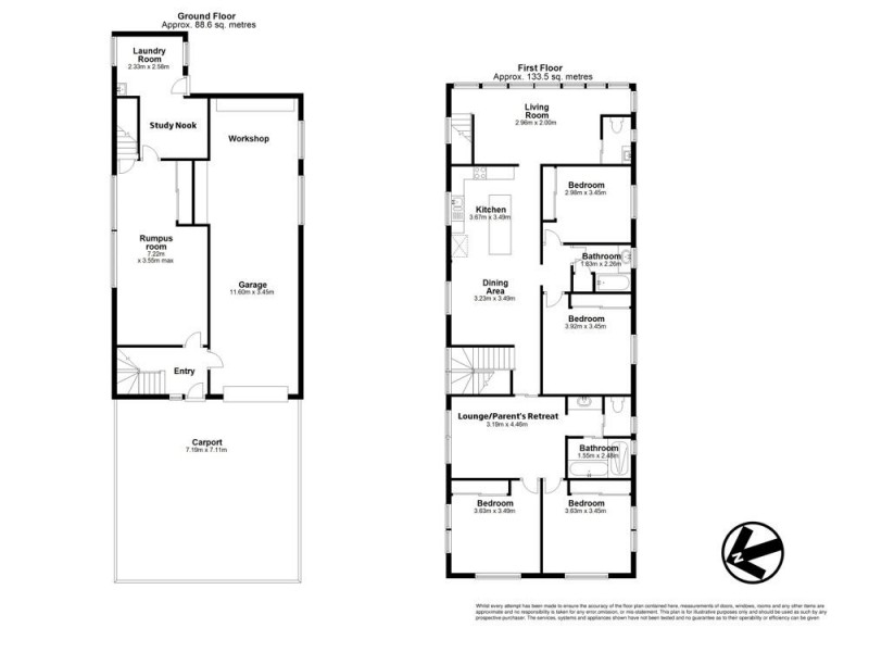 45 Halcomb Street, Zillmere QLD 4034 Floorplan
