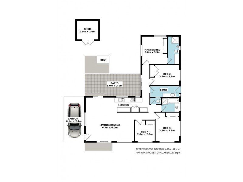 30 Carrie Street, Zillmere QLD 4034 Floorplan